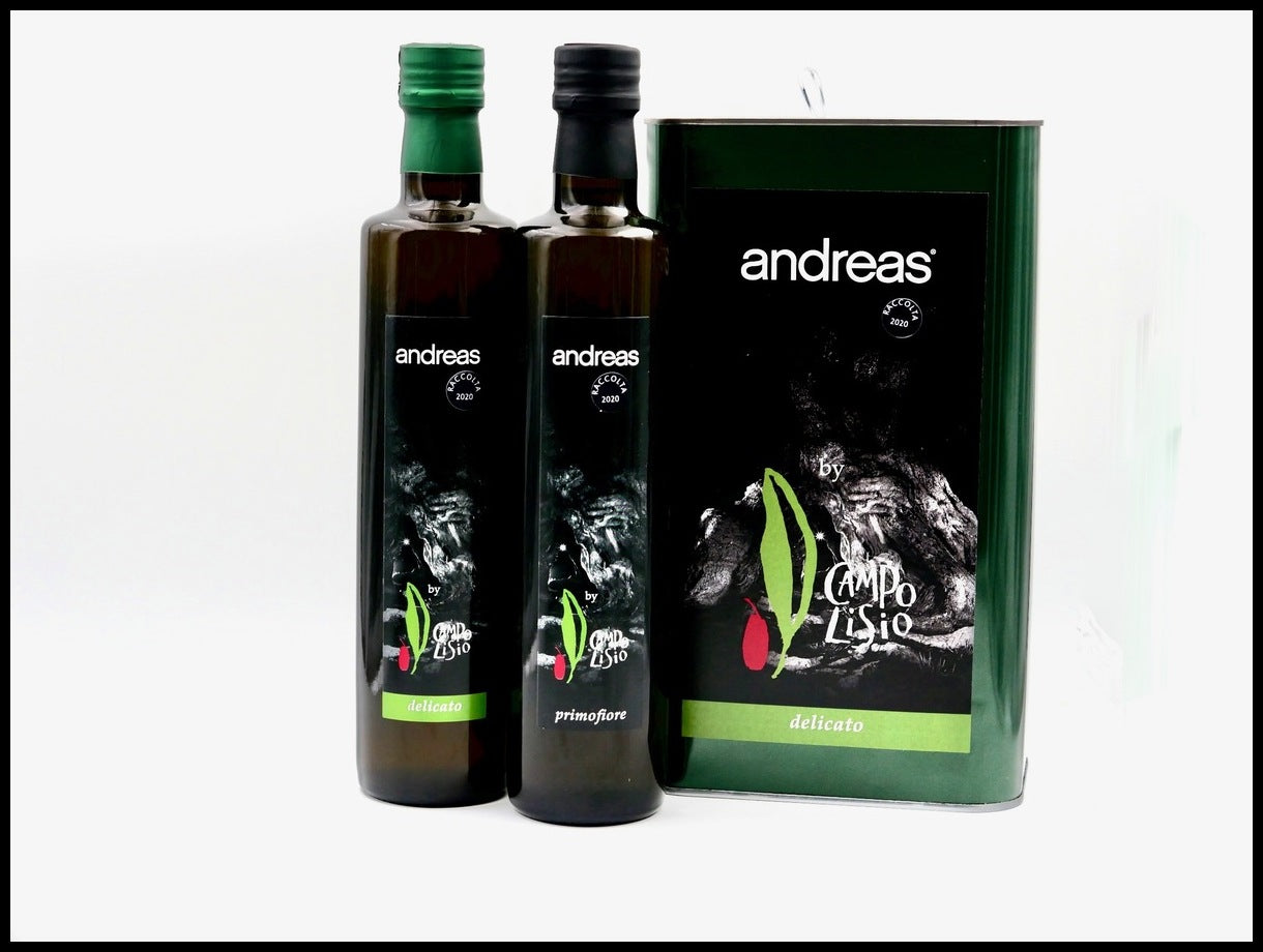 andreas by Campo Lisio Extra Virgin Olive Oil 2023 Harvest