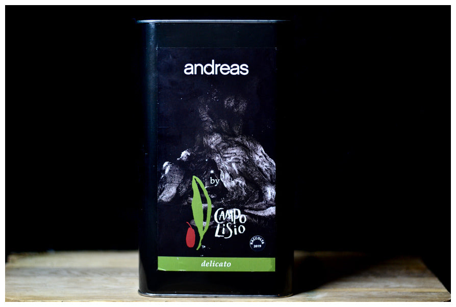 andreas by Campo Lisio Extra Virgin Olive Oil 2022 Harvest